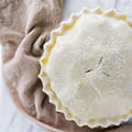 unbaked pie shell