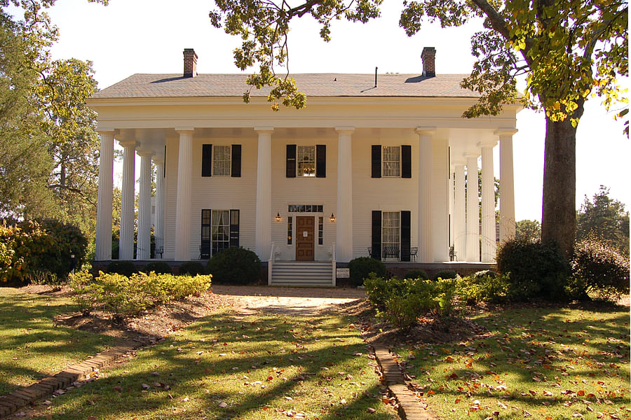 Southern style home grand entrance