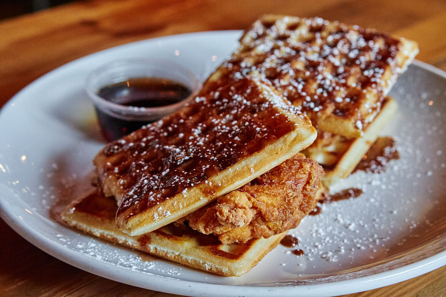 Chicken and Waffle Sliders
