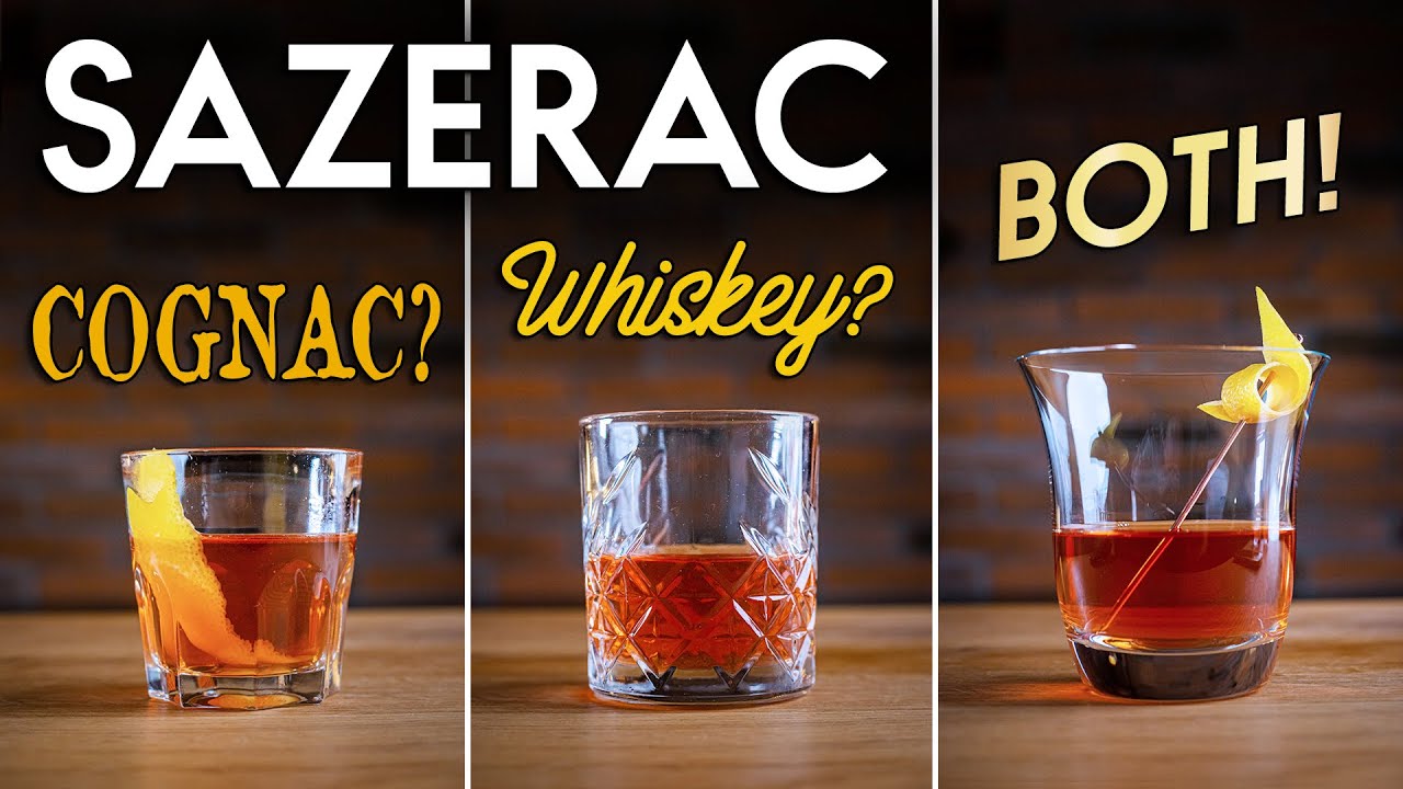 Creole Sazerac cocktail
