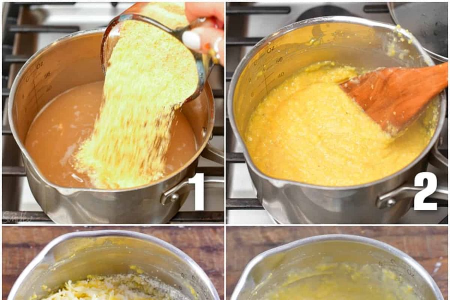 Shrimp and Grits Mousse