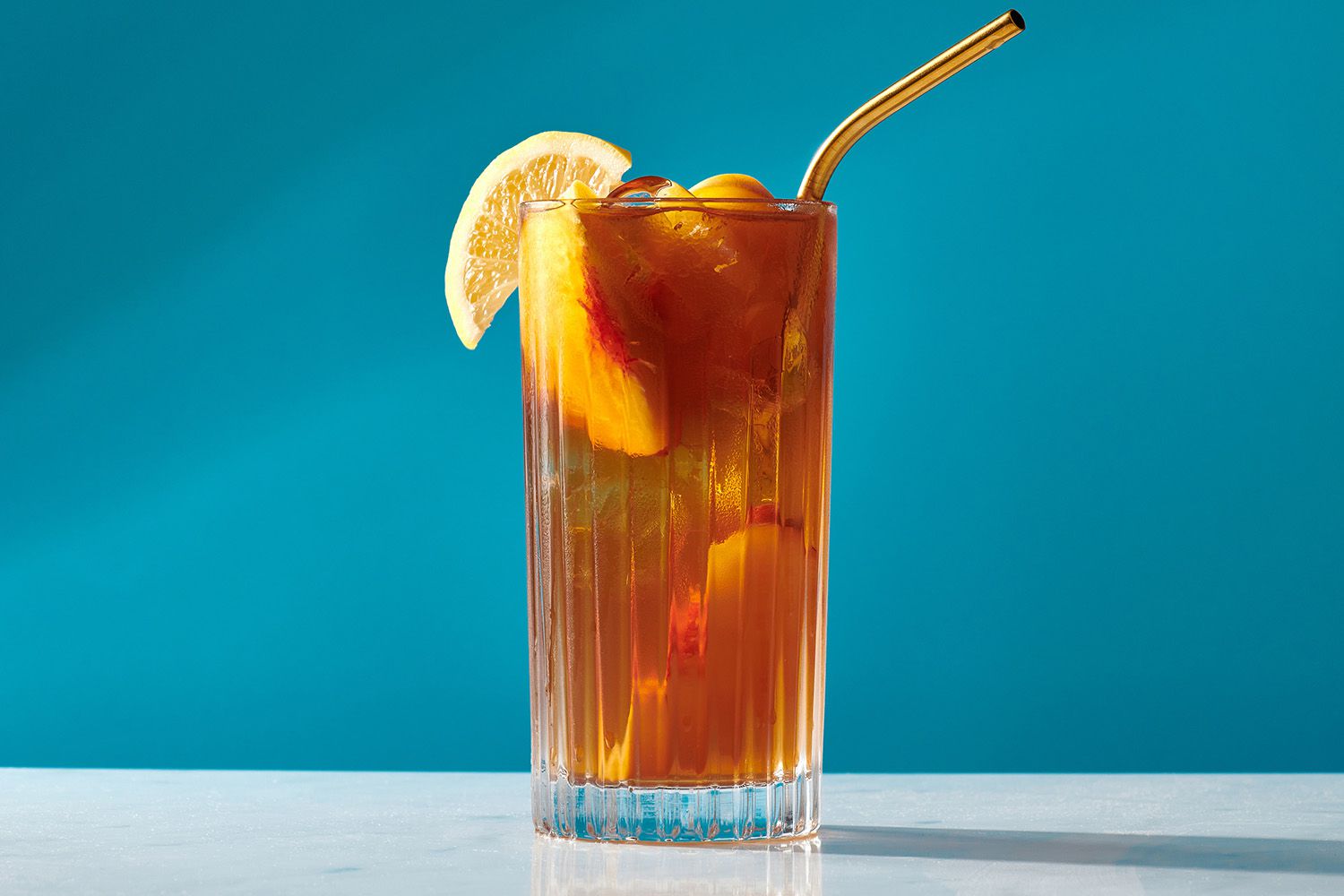Peach iced tea