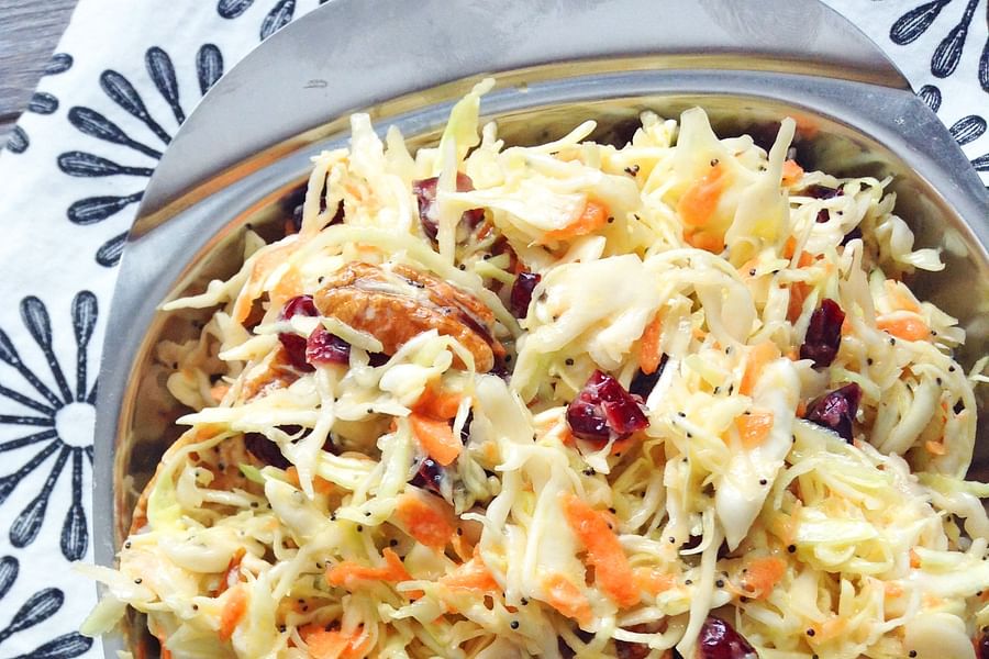 Homemade coleslaw