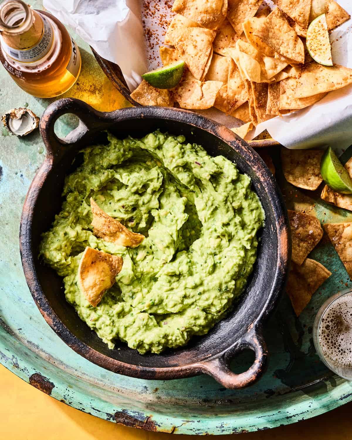 Spicy Pork Rind Guacamole