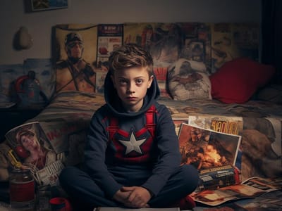 Children Grieving the Death of Their Favorite Superhero