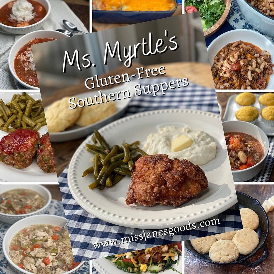 Assortment of Southern-style gluten-free dishes