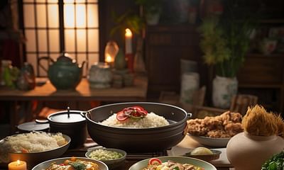 How does traditional home-style Asian cooking compare with Southern home cooking?