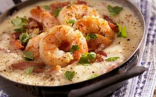What are some popular shrimp and grits recipes?