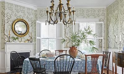 What are some simple and unique home decoration ideas inspired by the South?