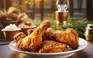 Why is fried chicken considered a Southern food?
